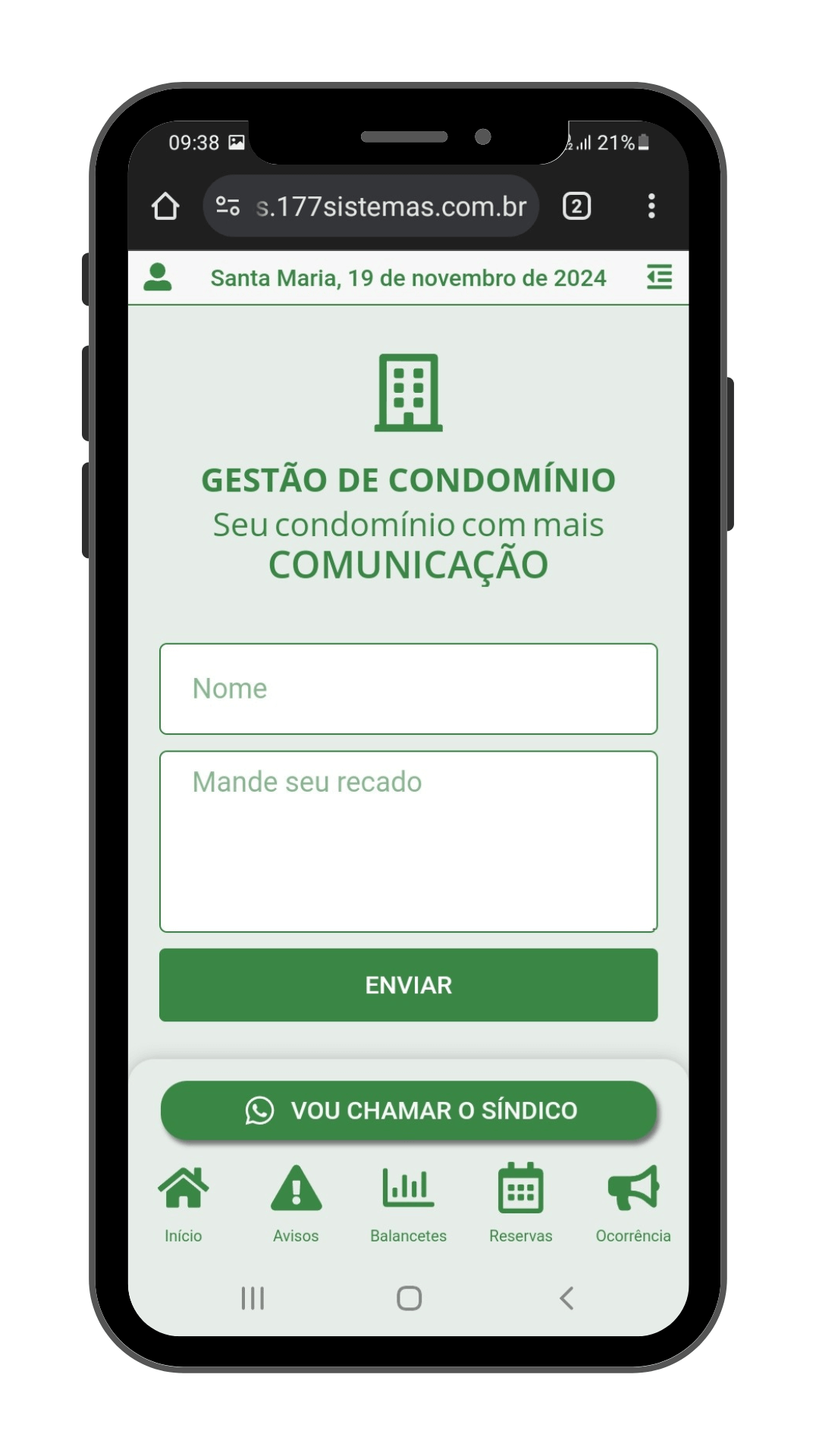 ocorrencias